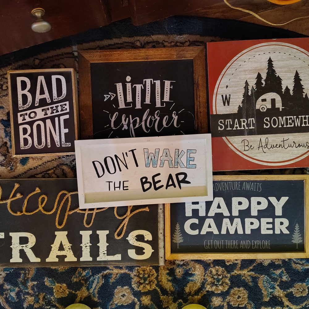 Rustic Adventure Wall Decor Set